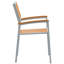 Outdoor Patio Dining Armchair-1729650665