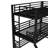 Twin Over Twin Over Full XL Triple Metal Bunk Bed With Safety Guardrails-882989641-882989680