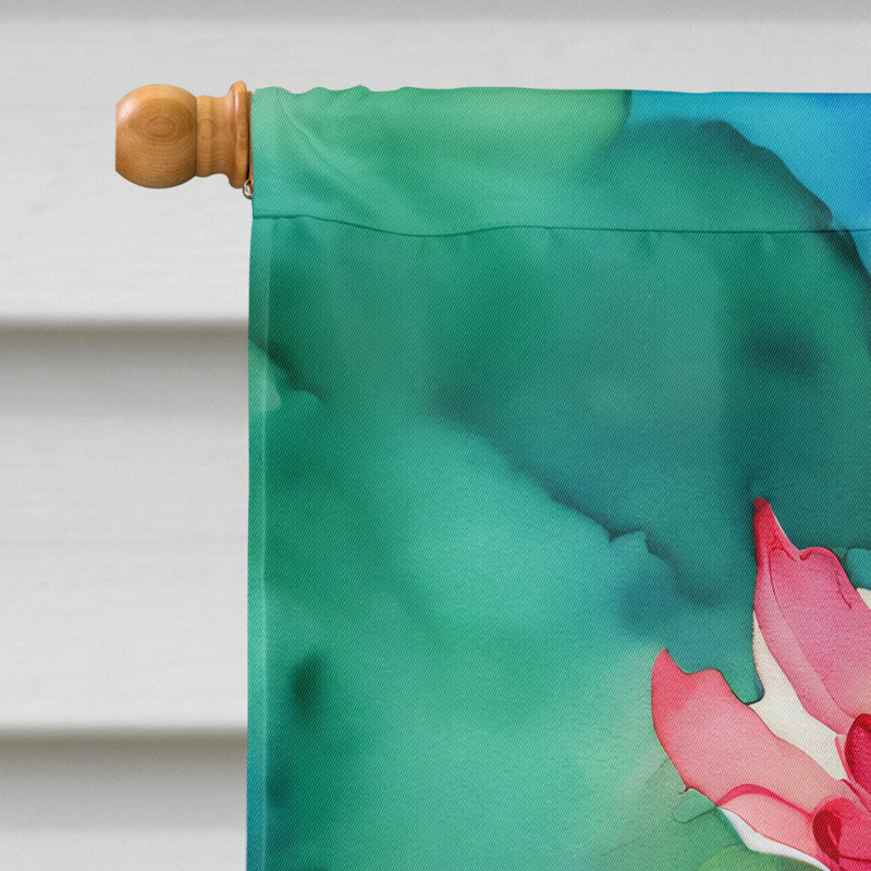 Drapeau de maison en polyester à double face H 40 po x l 28 po