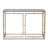 43.75'' Glass Top Console Table
