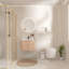Meuble-lavabo mural 23,62 po avec lavabo-1844297723