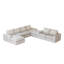 Canapé modulaire en velours côtelé Demarco-115751578