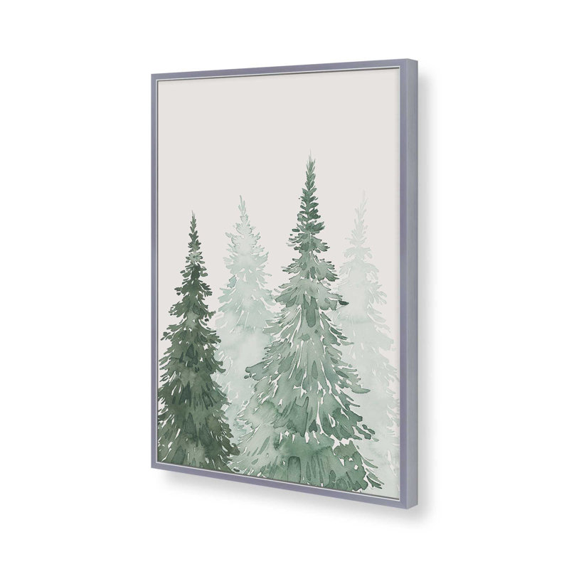 Whispering Spruce Shadows II, Encadrement ouvert, chrome poli, H 15,25 po x l 12,25 po