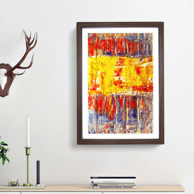 Abstract Art Painting Vol.65 by S.Johnson - Framed Print