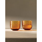 Dapple Handmade Drinking Glass