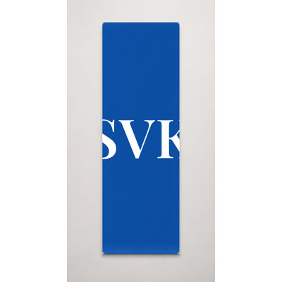 Drapeau slovaque du monde, monogramme de diamant de luxe - rouge, bleu, blanc
