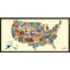 «Across America», art mural sous verre