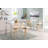 Adjustable Contemporary Bar Table in White