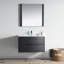 Ensemble de meuble-lavabo simple 36 "avec miroir-26910554