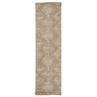 Tapis intérieur / extérieur en polypropylène tissé à la main Sol