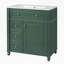 Meuble-lavabo avec lavabo en céramique 30 po-997747187