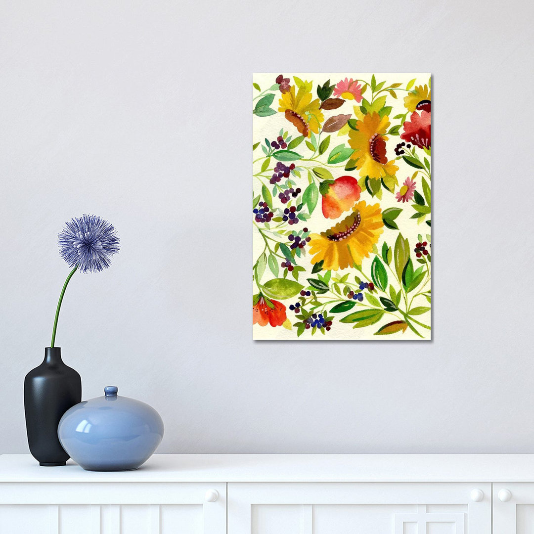 Sunflowers by Kim Parker - Wrapped Canvas Gallery-Wrapped Canvas Giclée