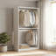 Garde-robe en bois 32 "avec tringles Prosper