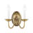 Freels Steel Candle Wall Light-33089904