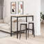 Metal Base Dining Table-455076248-455076246
