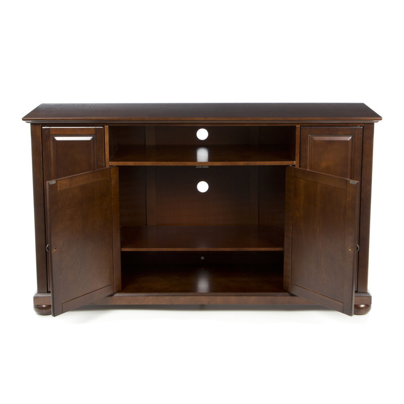Hedon TV Stand for TVs up to 65", Vintage Mahogany