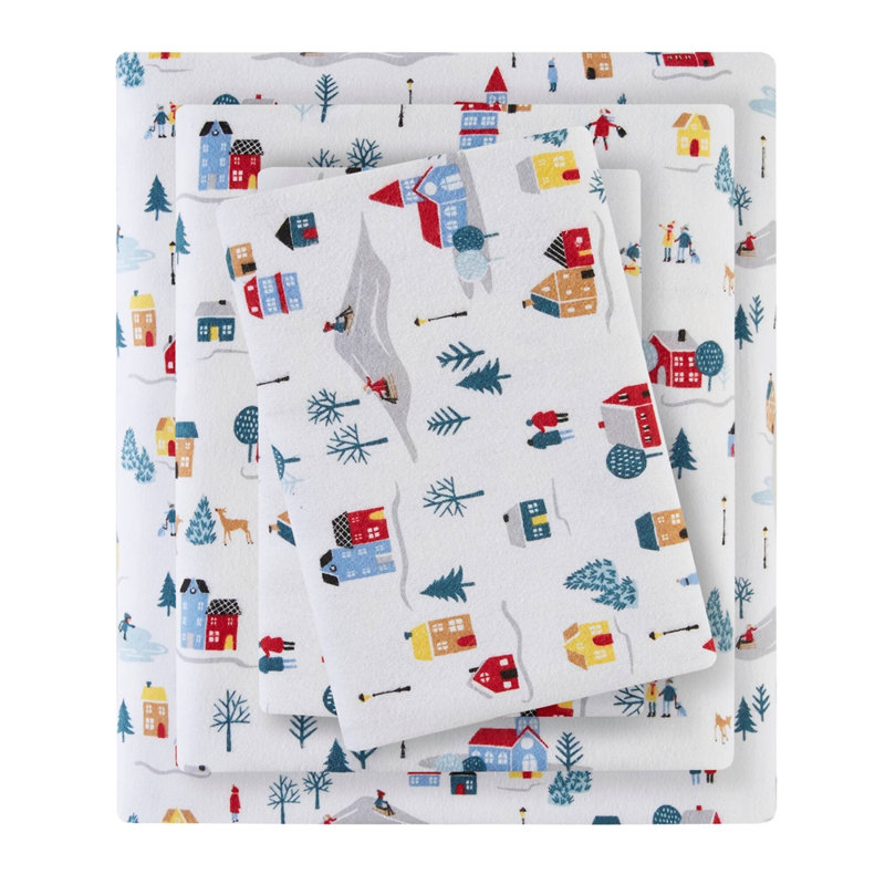 Ensemble de draps 3 pièces, Twin Sheet Set with 1 Pillowcase