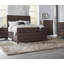 Lit standard avec rangement en bois massif Montclair-75212012