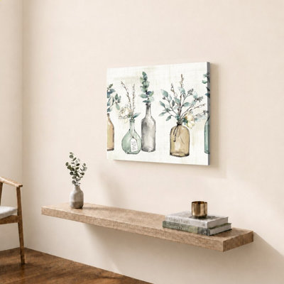«Modern Farmhouse I Amber» par Anne Tavoletti - Impression sur toile