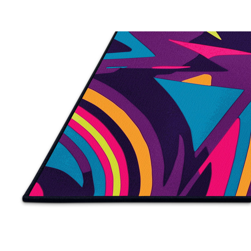 Radiant Rift Rug, Rectangle 5' x 8'