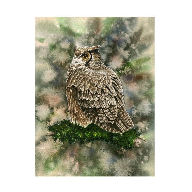 Art sur toile Dave Bartholet, H 14 po x l 19 po