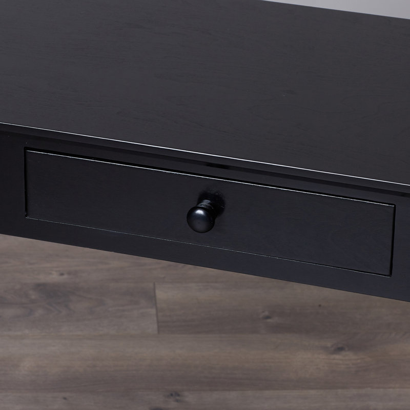 Carbin 31.5'' Console Table, Black, 30" H x 31.5" W x 14" D