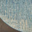 Tapis abstrait bleu clair / bleu marine / beige Abbate-876292645