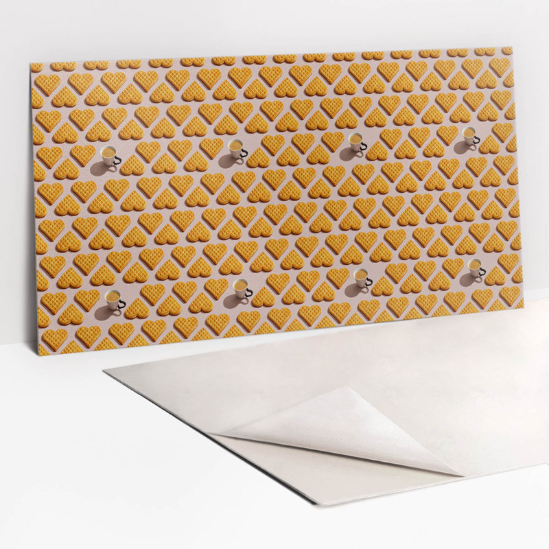 Benevides 50x100 cm Pvc Singular Tile in Brown