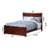 Marshfield Low Profile Solid Wood Platform Bed with Matching Footboard-83258886-83258887