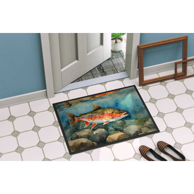 Brook Trout Doormat