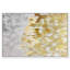 Abstract Gold Vs Platinum Paint Strokes Painting by The Oliver Gal Artist Co.-72475898-72475892-72475891