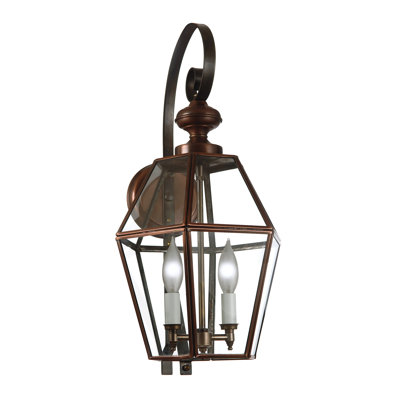Copper Wall Light