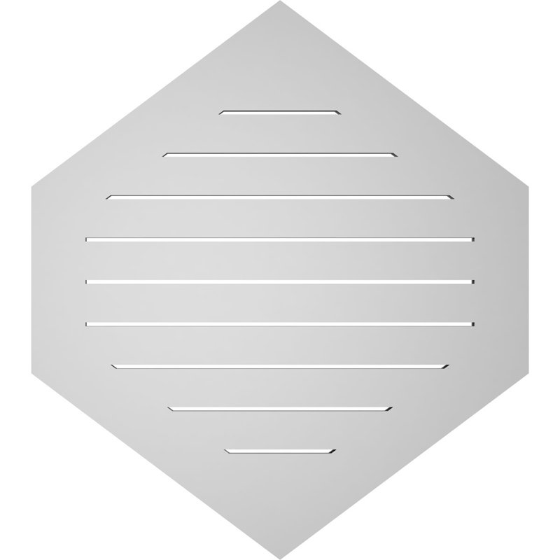 Vertical Peaked Surface Mount Signature Urethane Functional Gable Vent 9/12 Pitch, Primed Tan, 1" H x 32" W x 36" L