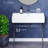 Carre Claire 40 Ceramic Console Sink Matte Black Basin-1110301860