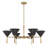 Cortan 36" 6-Light Chandelier
