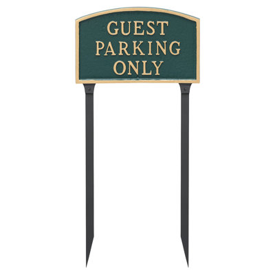 Guest Parking Only Statement Garden Sign