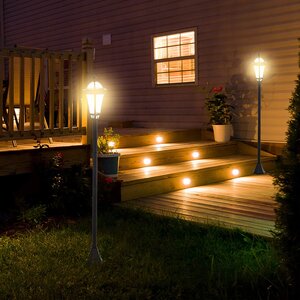 Dakota Fields Karinna 1 Light LED Bollard Light | Wayfair.co.uk