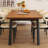 New solid wood rectangular dining table-1349839232