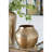 13.5X13.5X11.5" Aluminum Chisel Flower Vase