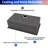 Undermount Single Bowl Stainless Steel Kitchen Sink with Workstation