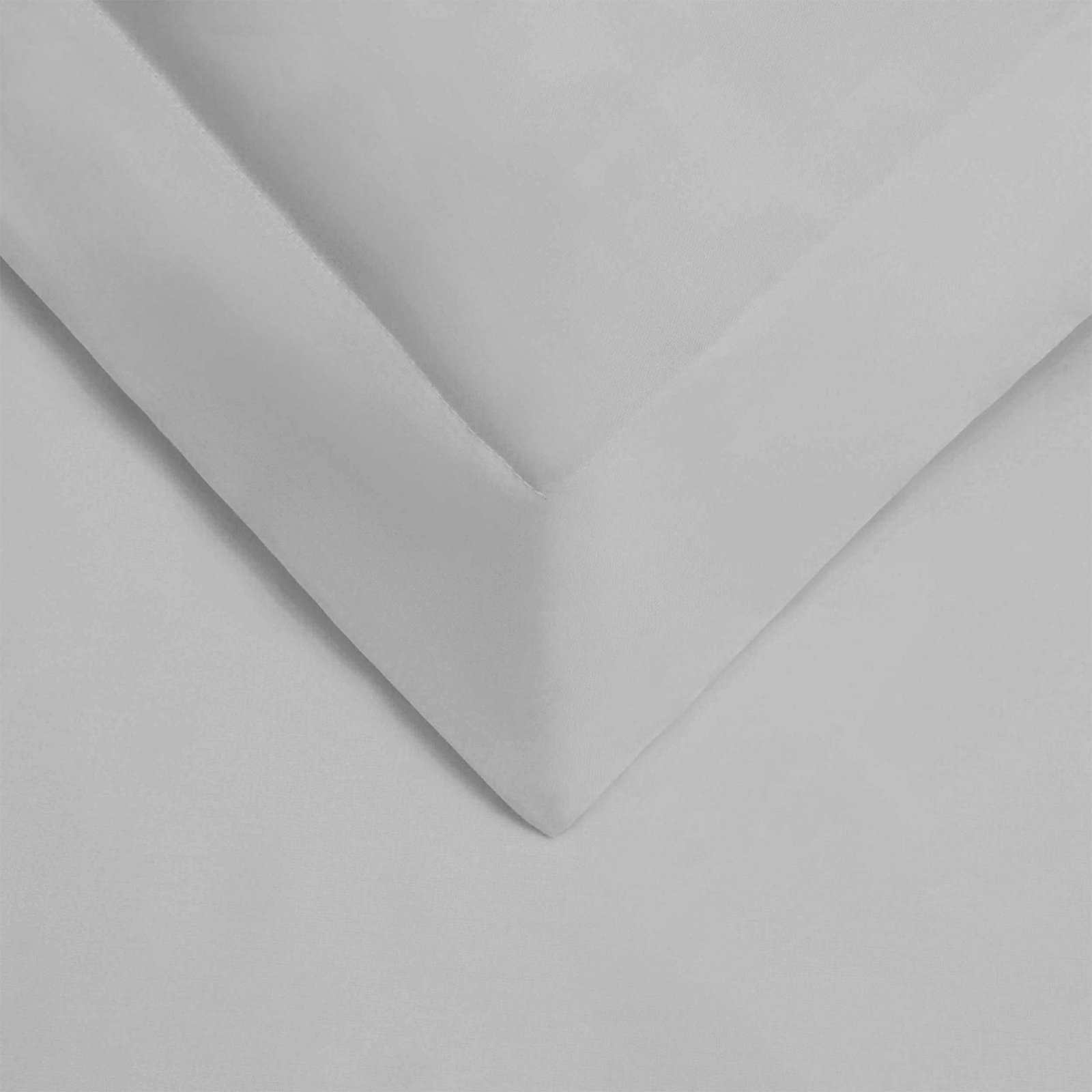 Edmont Egyptian Cotton Duvet Cover Set, King / California King, Platinum