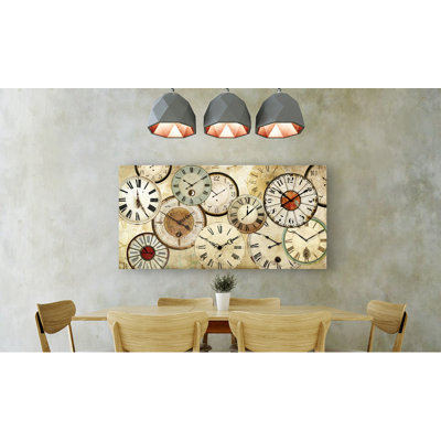 Timepieces by Joannoo - Wrapped Canvas Graphic Art Print