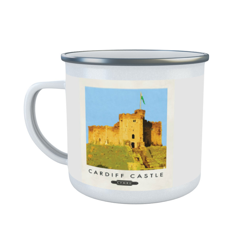 Lavinia Cardiff Castle Enamel Mug