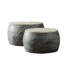 Boustrophedon Drum Coffee Table