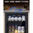 22 in. Single Zone 120-Cans Beverage Cooler in Black Stainless Steel with Child Lock and Reversible Hinge-124542749