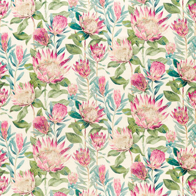 King Protea Fabric