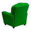 Contemporary Kids Recliner with Cup Holder-1550057891