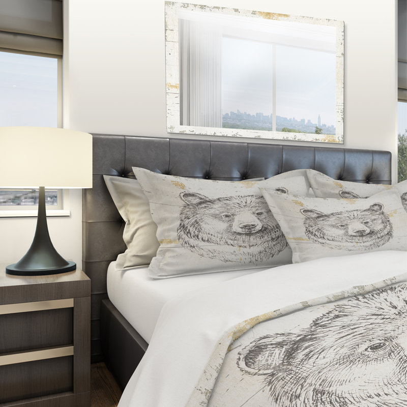 Ensemble de housse de couette Bear Wild and Beautiful IV, Twin Duvet Cover + 2 Shams