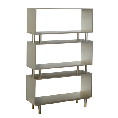 Camylle 3-Tier Geometric Bookcase