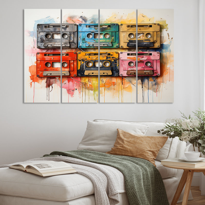 Traditional Entertainment Wall Decor on Metal